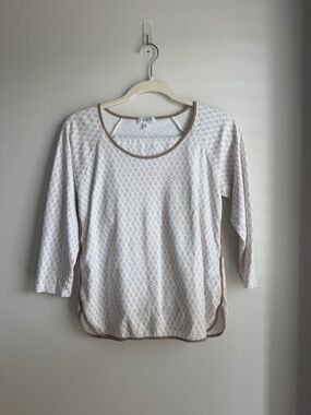 LAKE Pima Long-Long Set in Tan Posy